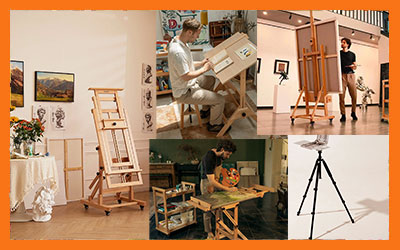 Meeden easel and drafting table