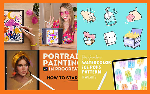 Digital art and design classes on Skillshare