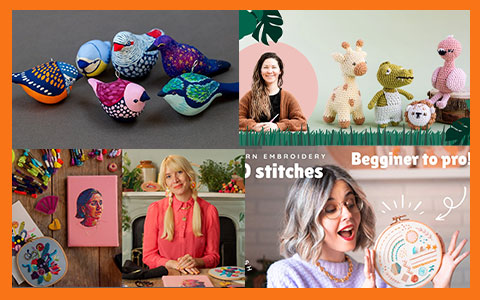Craft and DIY classes on Skillshare