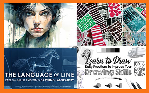 Illustration and painting classes on Skillshare